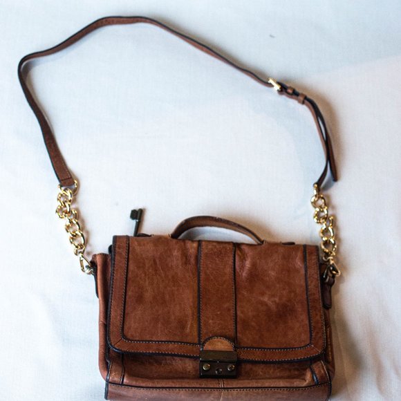Leather Fossil Crossbody Brown - Picture 2 of 2